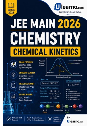 Ulearno JEE Main 2026 Chemistry – Chemical Kinetics Smart Revision eBook cover