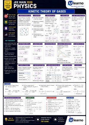 Ulearno JEE Main 2026 Physics – Kinetic Theory of Gases Smart Revision eBook cover