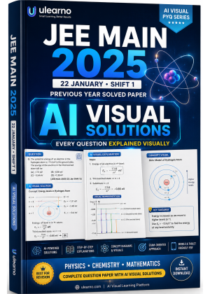 JEE Main 2025 (22 Jan Shift 1) AI Visual Solutions eBook cover